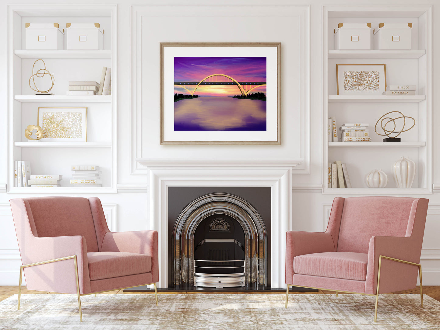 Hoan Bridge Print- Milwaukee, Wisconsin Wall Art