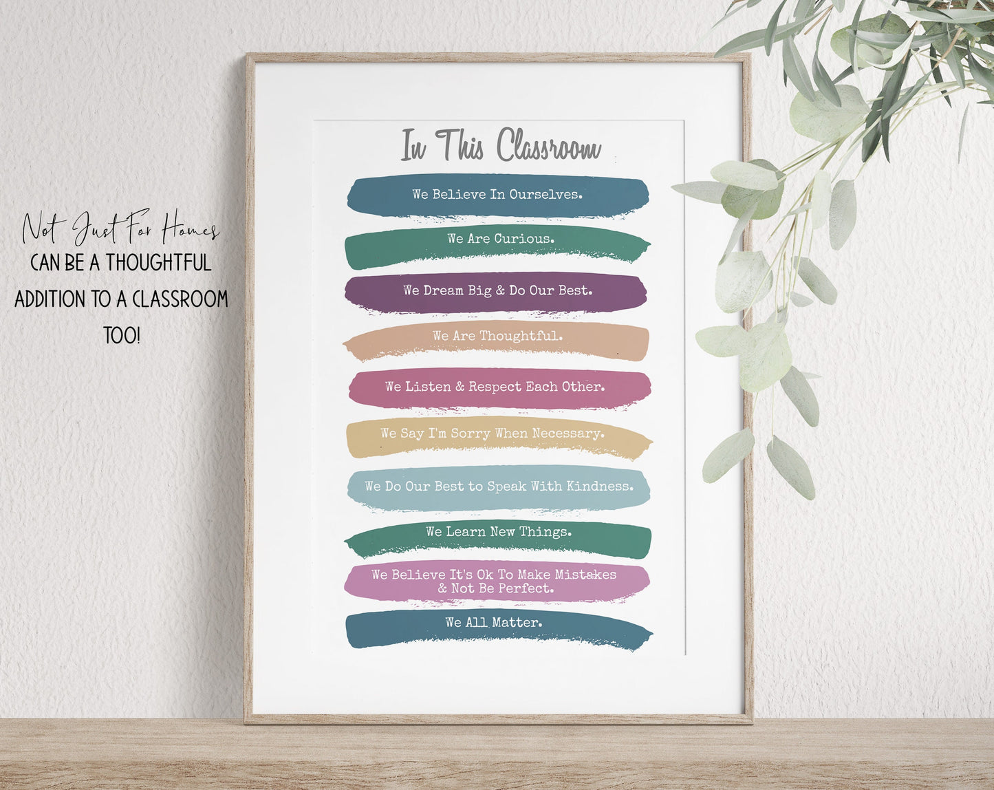 "In This House" Family Rules Sign, v1