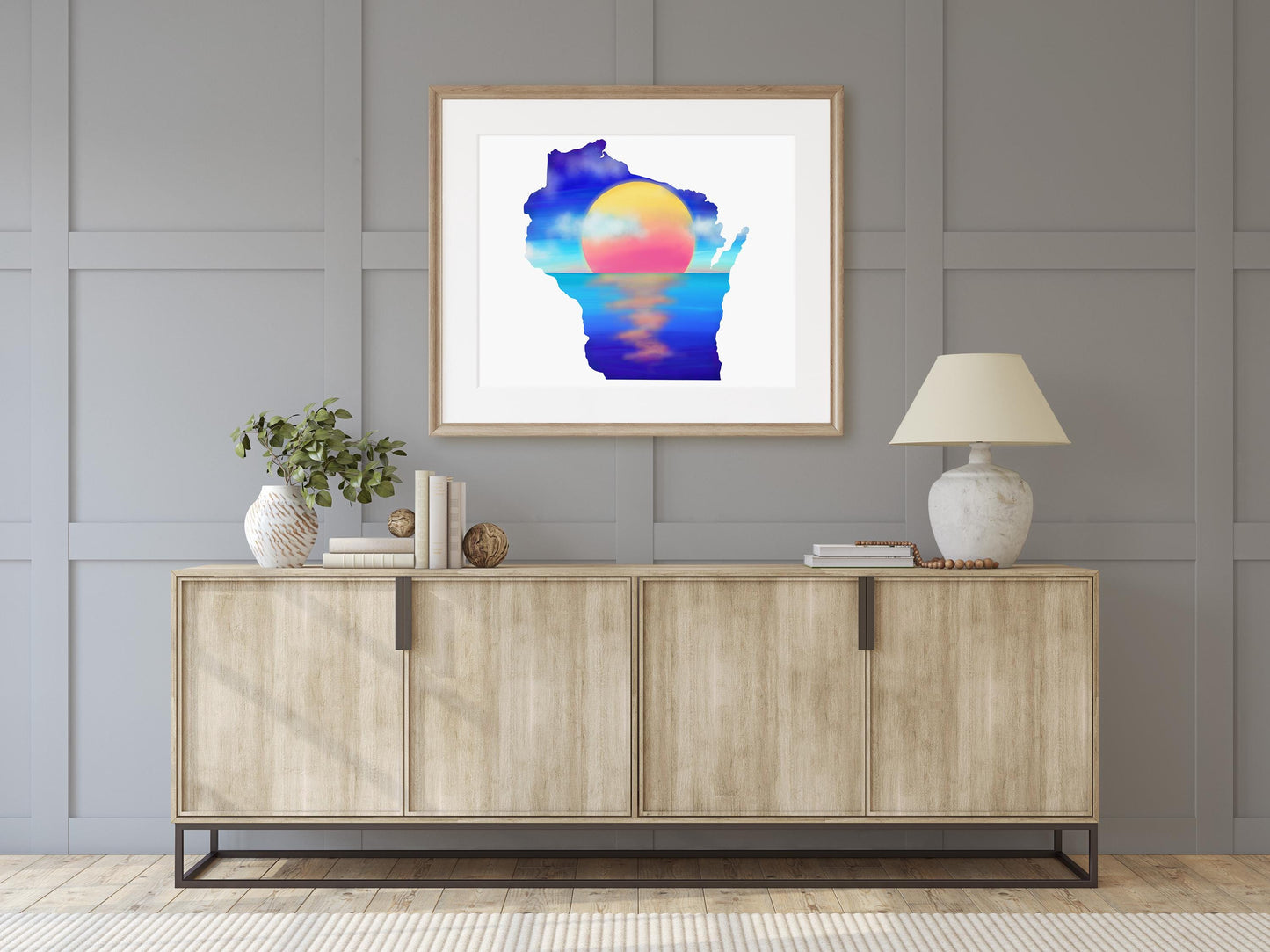 Wisconsin Sunset Print
