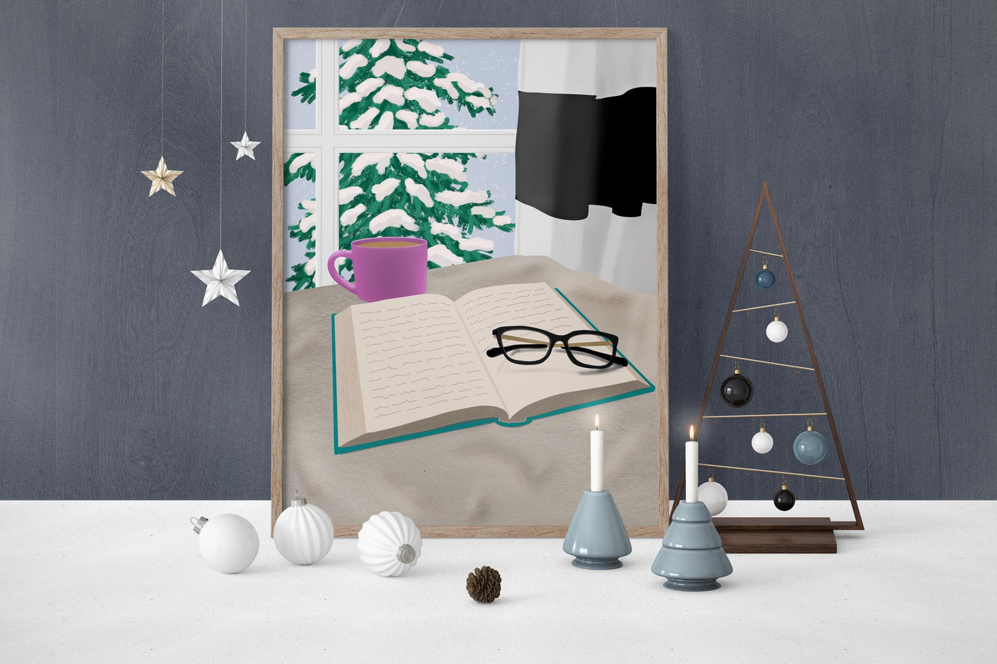 Winter Window Print
