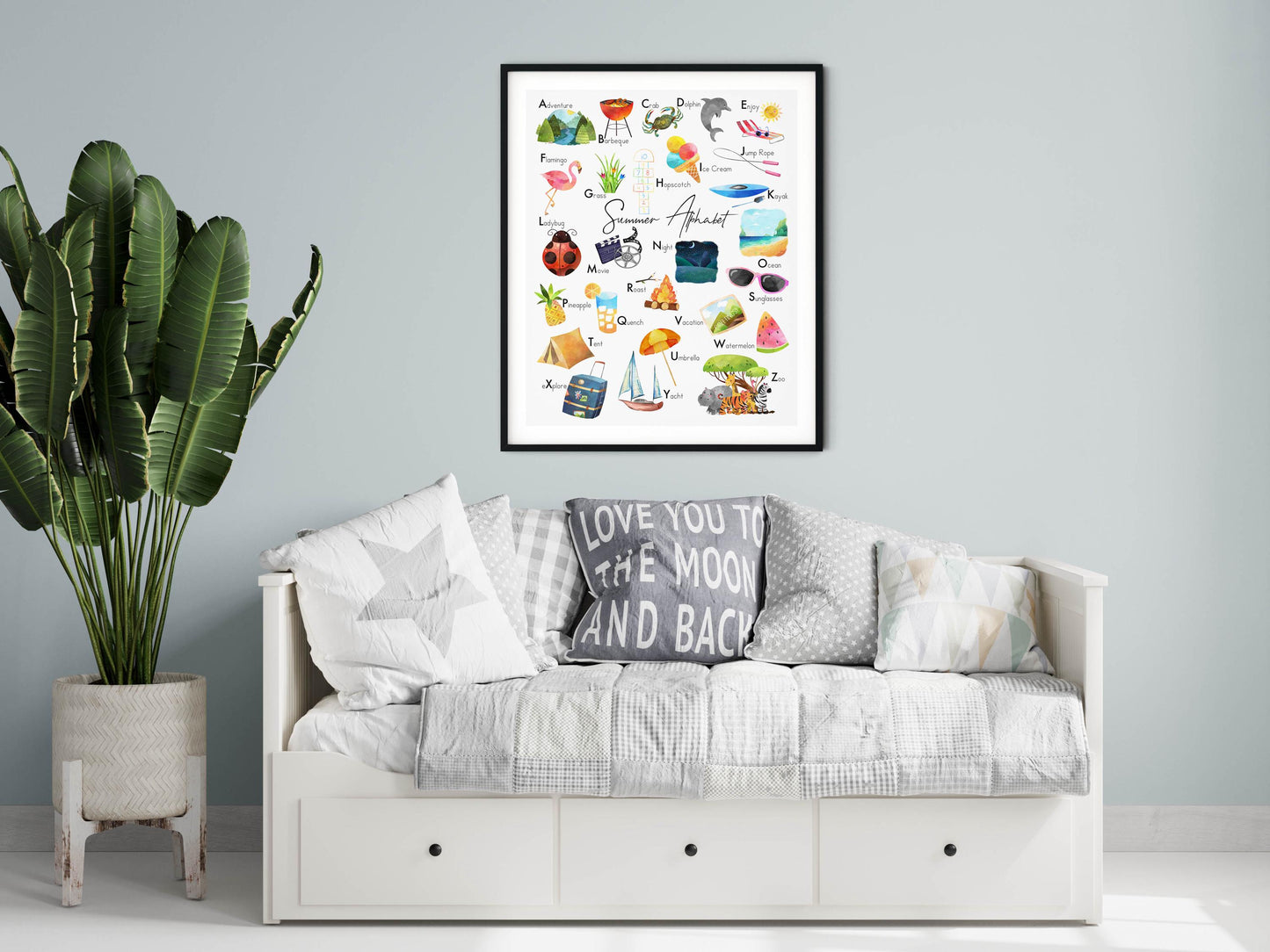 Summer ABC Poster