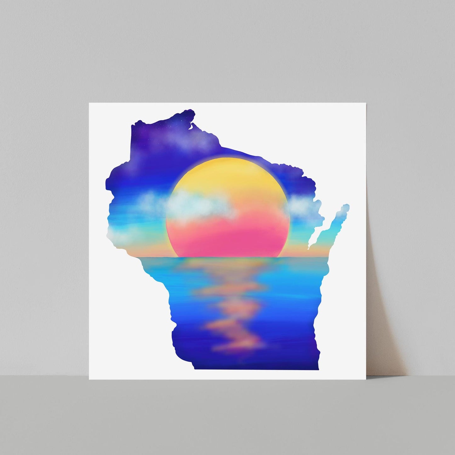 Wisconsin Sunset Print