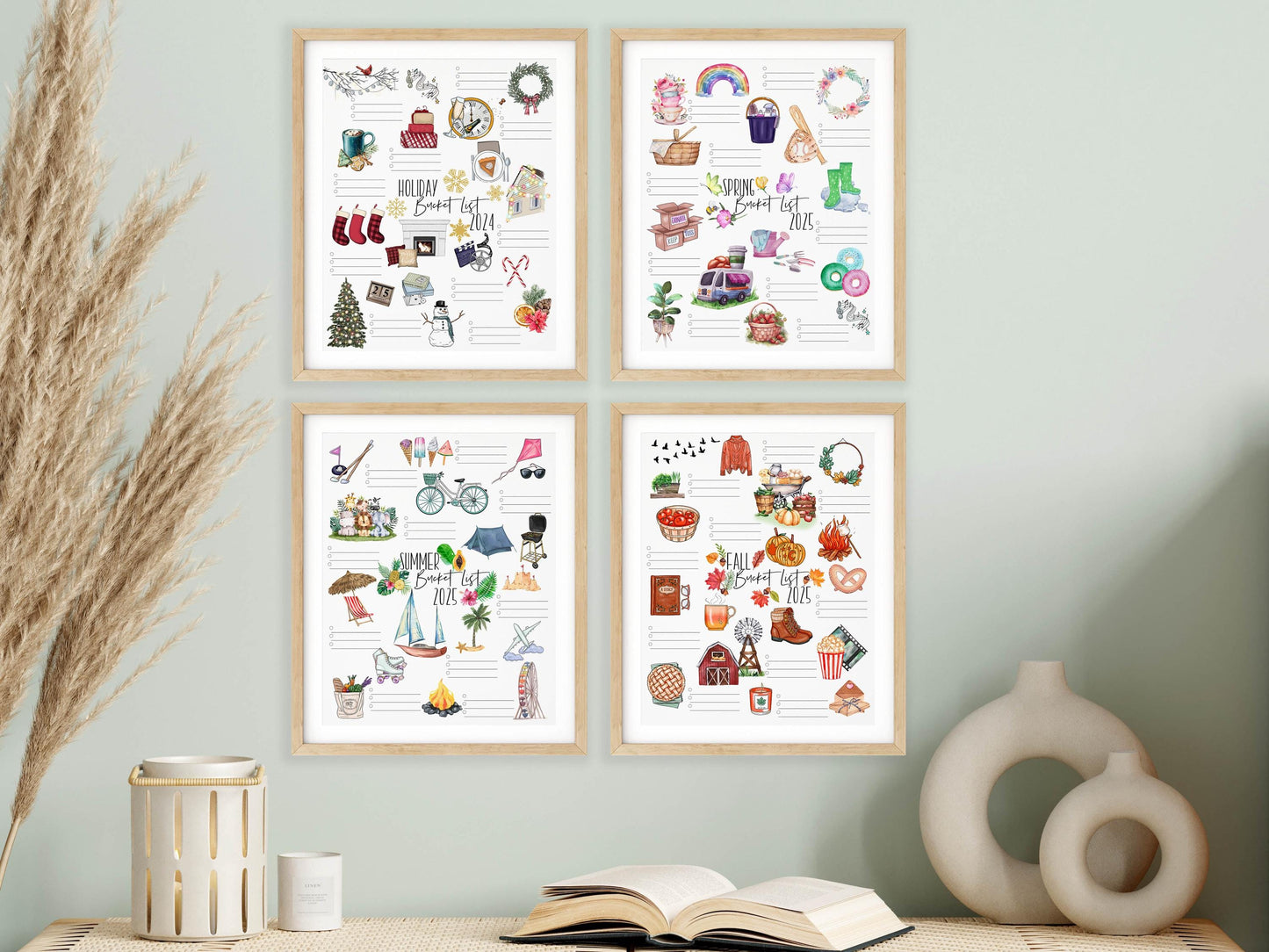 Seasonal Family Bucket List Bundle