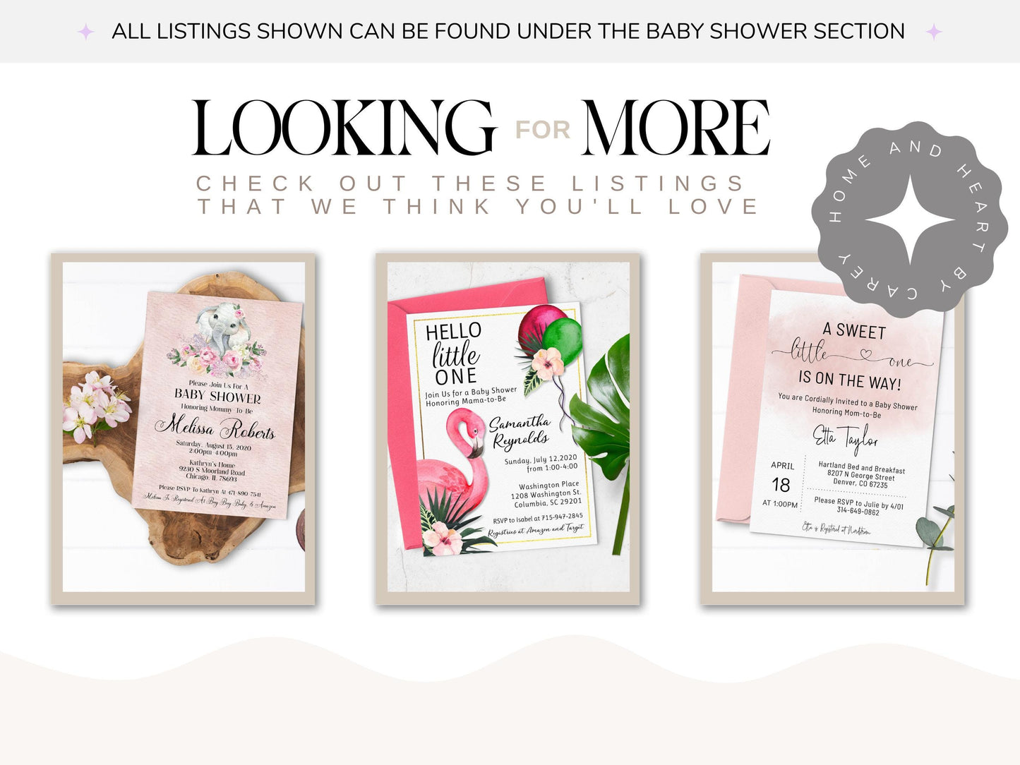 Greenery and Floral Balloon Baby Shower Invitation