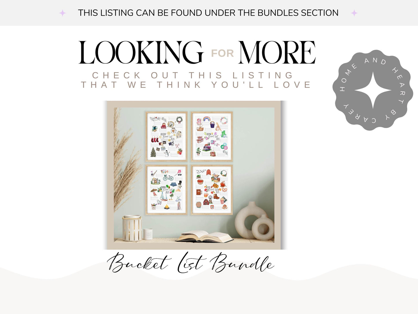 Seasonal Family Bucket List Bundle