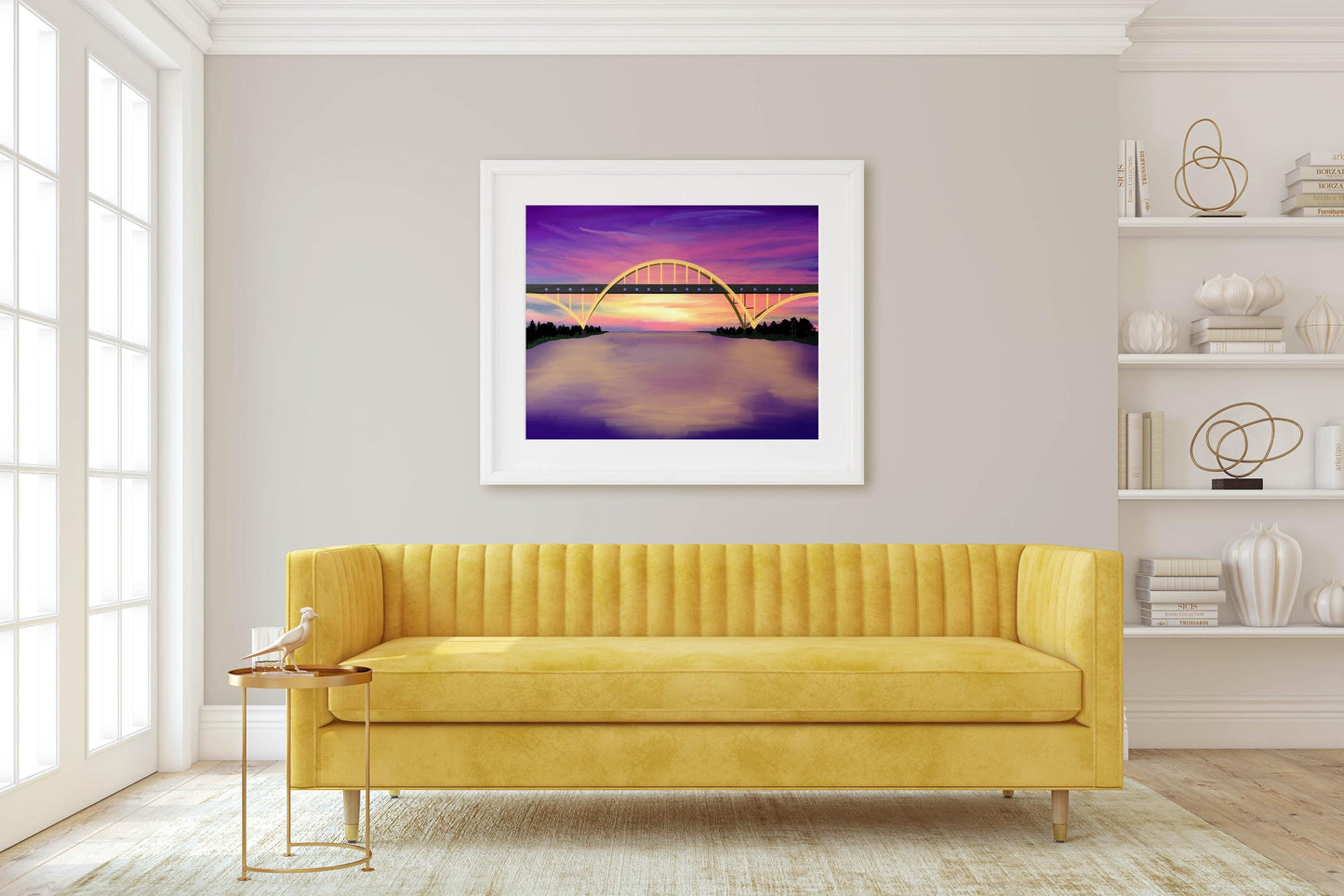Hoan Bridge Print- Milwaukee, Wisconsin Wall Art
