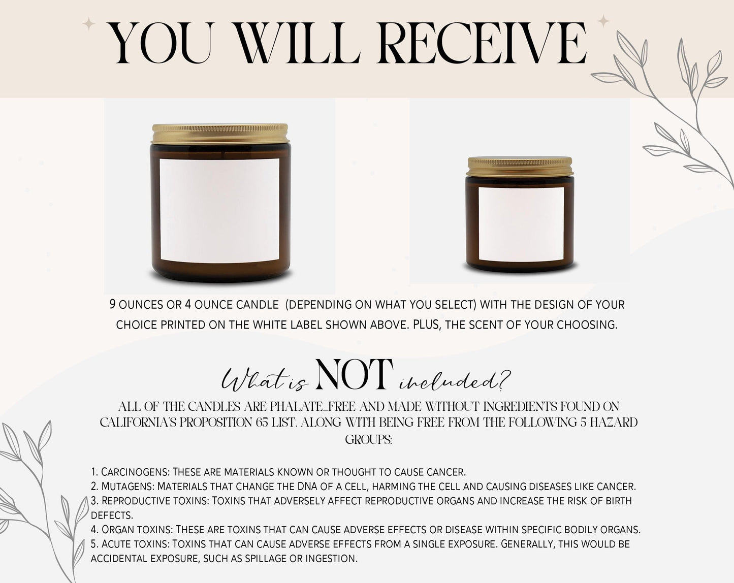 A Warm Drink & a Good Book Amber Jar Candle, 2 Size Options