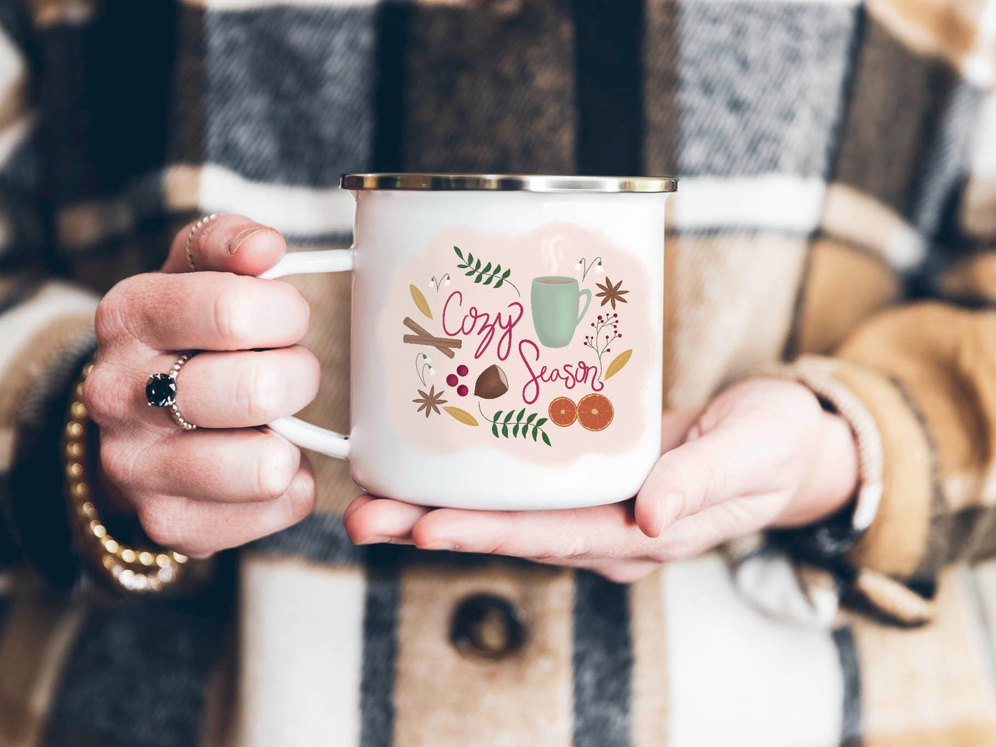 Cozy Season 12 oz Camp Mug