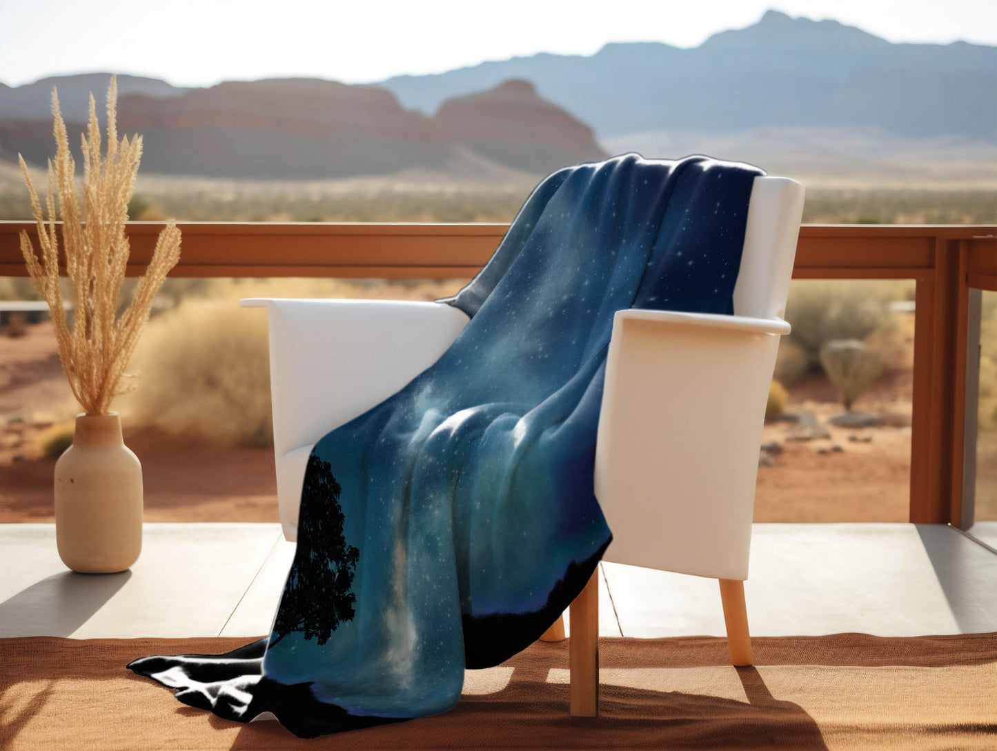 Night Sky Minky Blanket, Available in Two Sizes