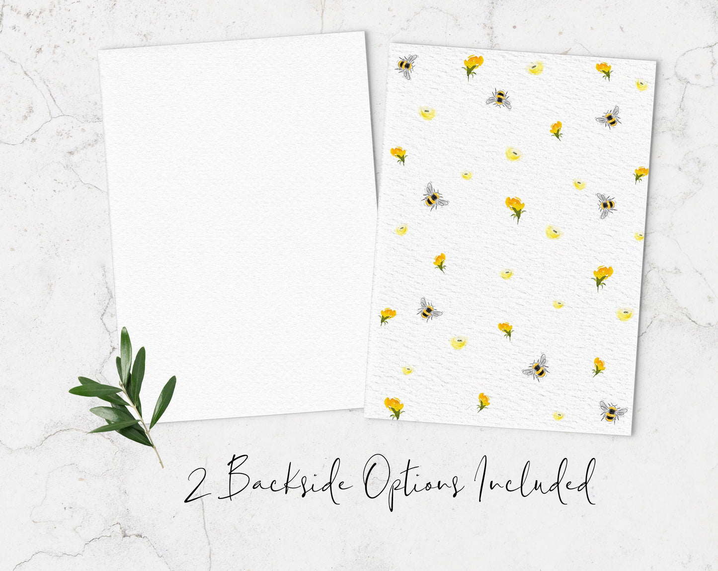 Bee Baby Shower Invitation Set