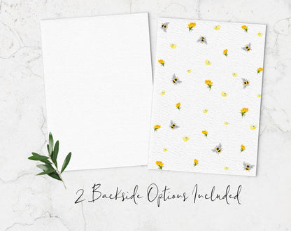 Bee Baby Shower Invitation Set
