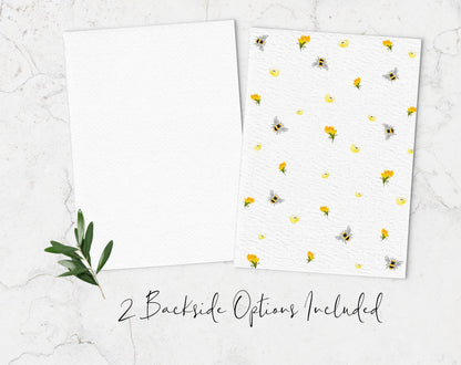 Bee Baby Shower Invitation Set, Gender Neutral