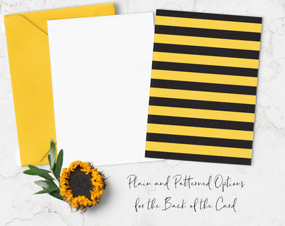 Bee Baby Shower Invitation, Gender Neutral