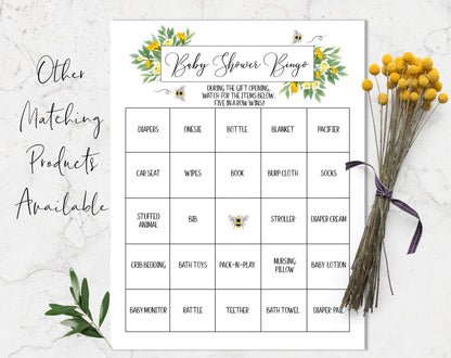 Bee Baby Shower, Find The Guest Game