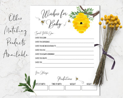 Bee Baby Shower, "Mommys Phrase" Game