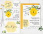 Bee Baby Shower Invitation Set