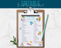 Customizable Beach Scavenger Hunt