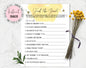 Bee Baby Shower, Find The Guest Game