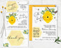 Bee Baby Shower Invitation Set, Girl