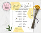Bee Baby Shower, Would She Rather Activity, Gender Neutral
