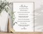Editable- "In This House..." Sign, Personalized Family Rules, v3