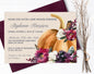 Fall Pumpkin Baby Shower Invitation