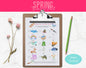 Spring Scavenger Hunt