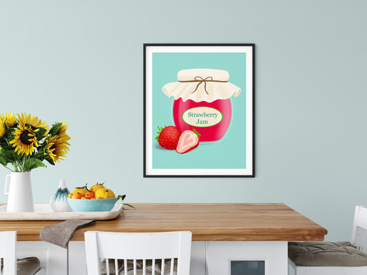 Strawberry Jam Print
