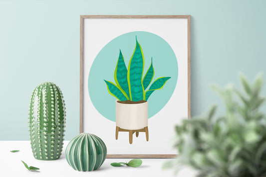House Plant Print