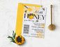 Bee Baby Shower Invitation, Girl