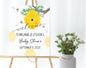 Bee Baby Shower Welcome Sign, Gender Neutral
