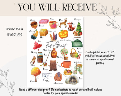 Fall ABC Poster