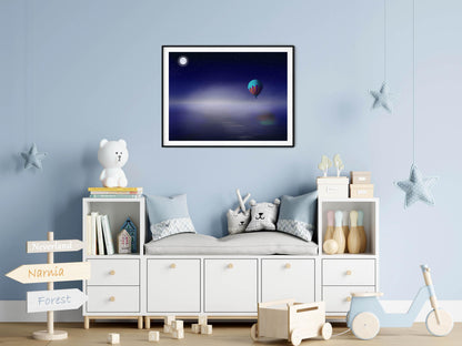 Hot Air Balloon Art Print