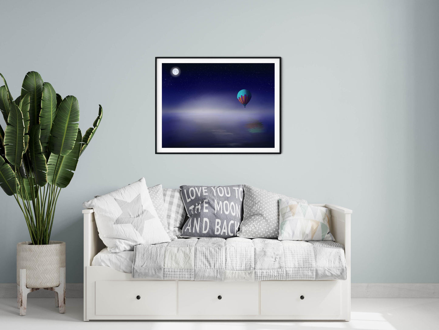 Hot Air Balloon Art Print