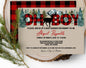 Oh Boy! Woodland Deer Baby Shower Invitation
