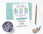 Its a Boy! Succulent Baby Shower Invitation