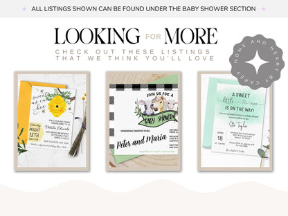 Wild One Baby Shower Invitation, Gender Neutral
