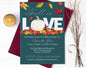 Fall Baby Shower Invitation, Gender Neutral