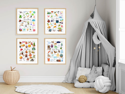 All Seasons ABC Poster Bundle