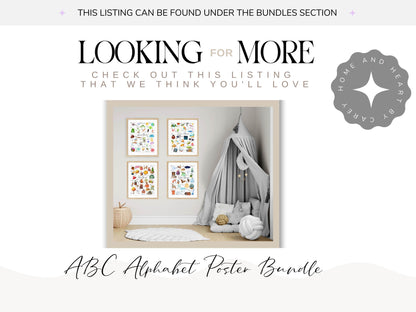 Spring ABC Poster