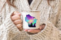Wisconsin Northern Lights 12 oz Camp Mug