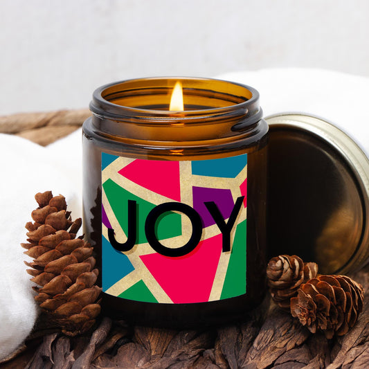 JOY Amber Jar Candle, 2 Size Options