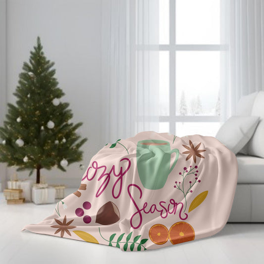 Cozy Season Minky Blanket, Available in Two Sizes