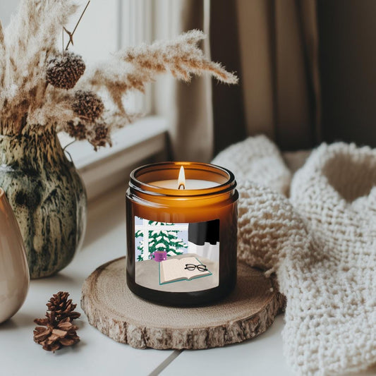 Winter Window Amber Jar Candle, 2 Size Options