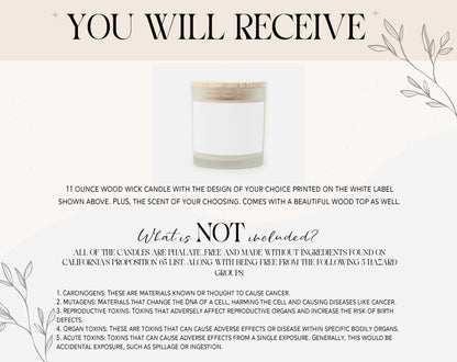 JOY Frosted Glass Candle 11 oz