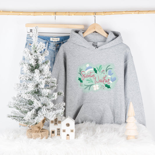 Sweater Weather Unisex Hooded Sweatshirt Gildan 18500